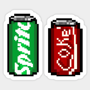 Drinks pixelart Sticker